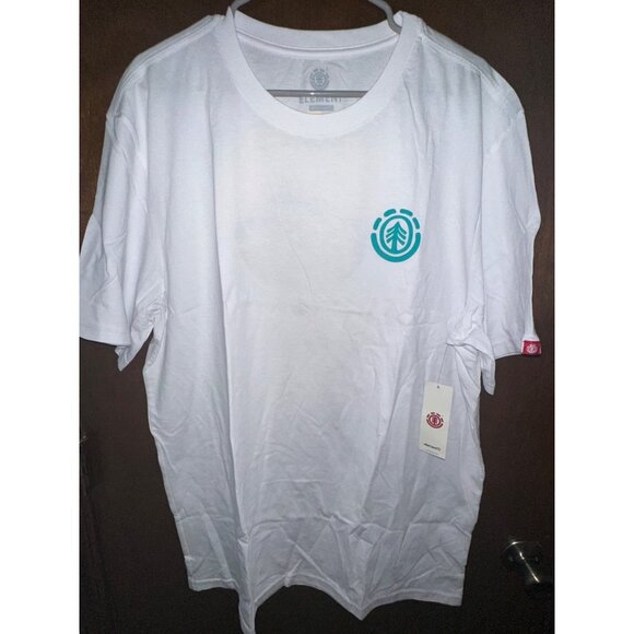 Element Mens Balmor T-Shirt, Radiate Positivity, White, Size XXL, NWT - Picture 2 of 5